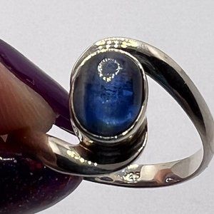 Kyanite Ring Size 8 - Sterling Silver